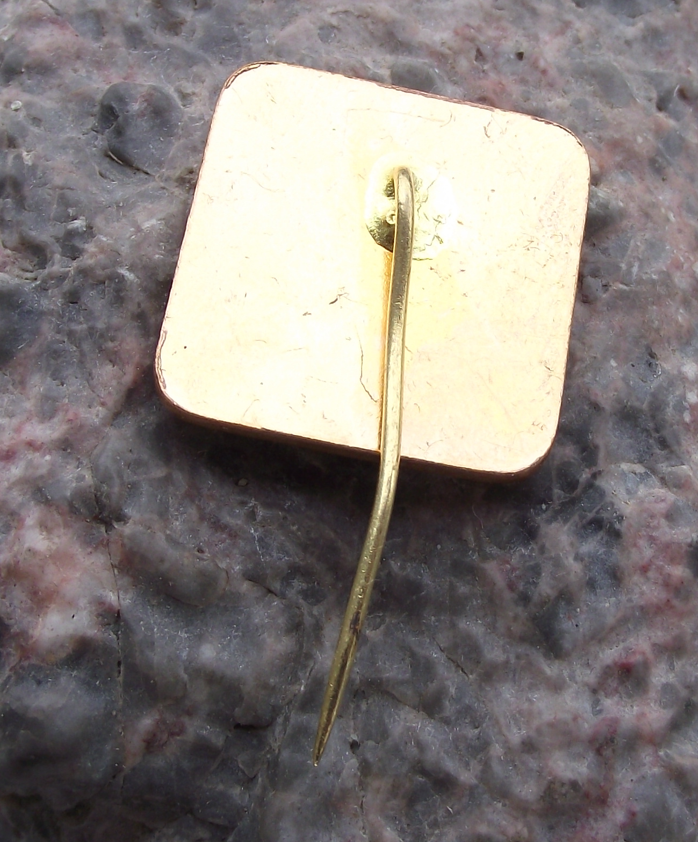 1980 Czech Metro Underground Railway Line A Stage 2A Pin Badge - Badgecrazy