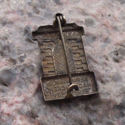 Vintage Terezin Concentration Camp Liberec Nazi Barbarism Pin Badge