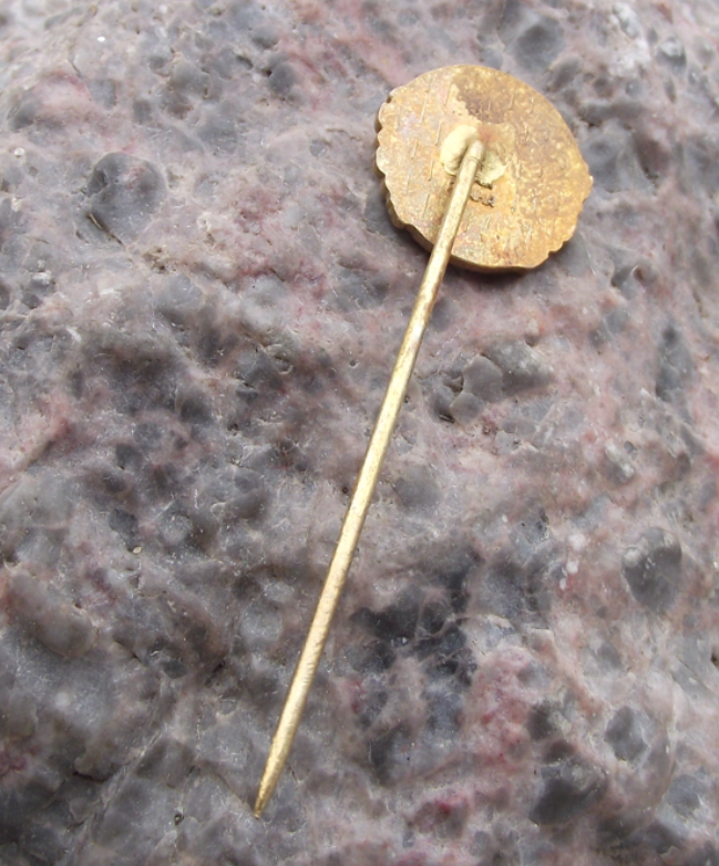 Vintage SDPZ Officers and Warrant Officers Union Crossed Maces Club Pin Badge