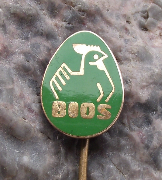 Vintage Bios Czech Chicken Farming Bird and Eggs Pin Badge (Copy)