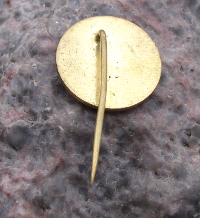 Vintage CSRS CRS Fishing Association Cesky Krumlov Czech Pin Badge
