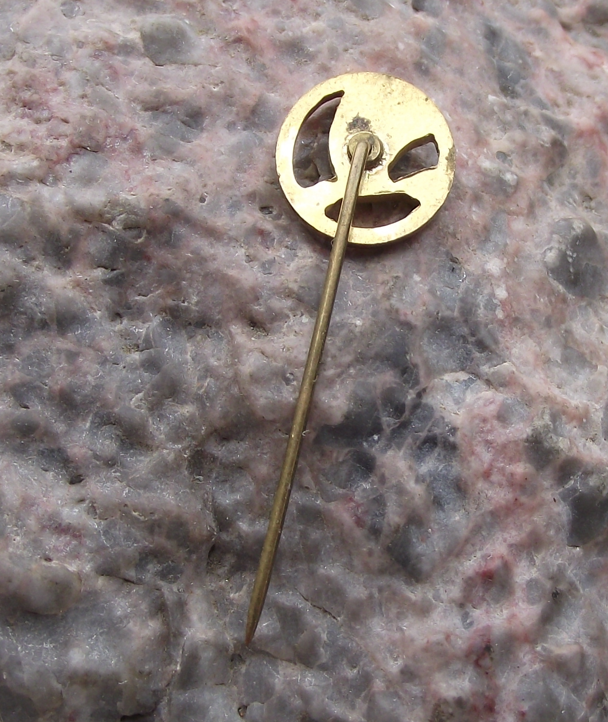 Vintage Skoda Autos Cars Automobile Factory Winged Arrow Outline Pin Badge