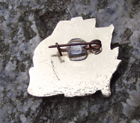 1967 Anniversary of the October Bolshevik Revolution Hammer Sickle Pin Badge - Badgecrazy