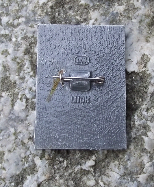 1972 Anniversary of the Soviet Union CCCP Motif Pin Badge - Badgecrazy