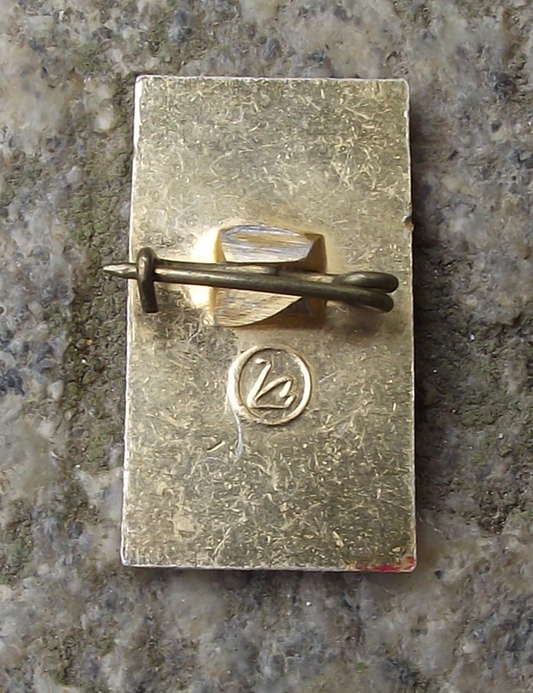 1967 Bolshevik Russian Revolution Hammer 50th Anniversary October Pin Badge - Badgecrazy