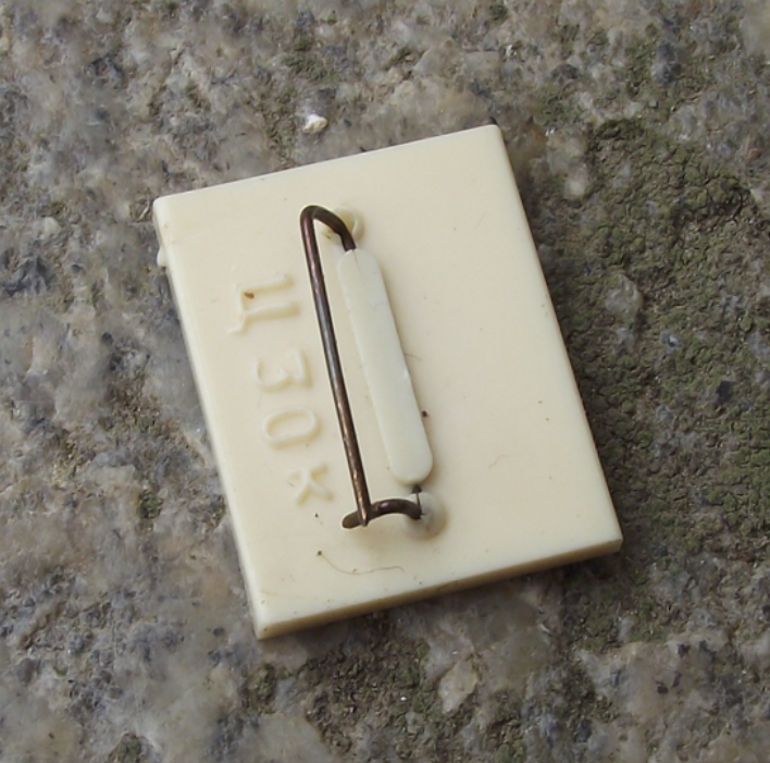 1972 Soviet Union 50th Anniversary CCCP Rising Sun Mirror Pin Badge