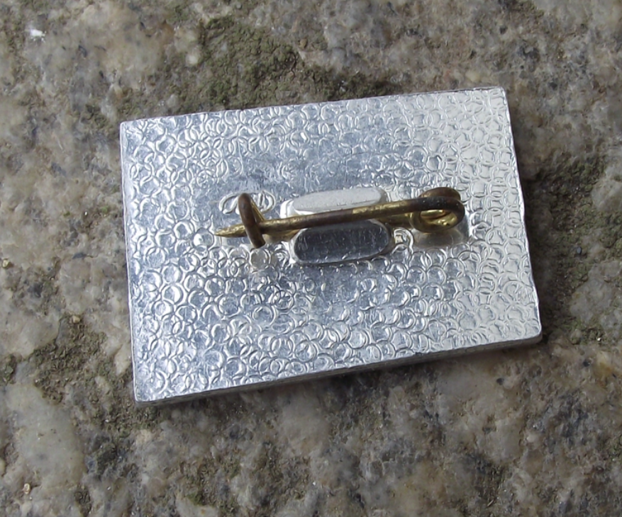 Vintage Russian Battle Cruiser Aurora October Revolution Searchlight Pin Badge