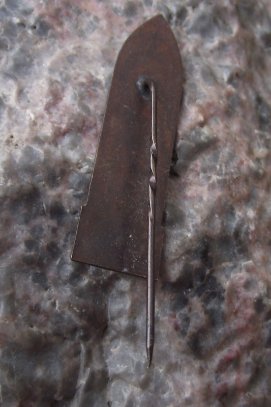 Vintage Estonia Tallinn City Ornate Church Cathedral Window Pin Badge - Badgecrazy