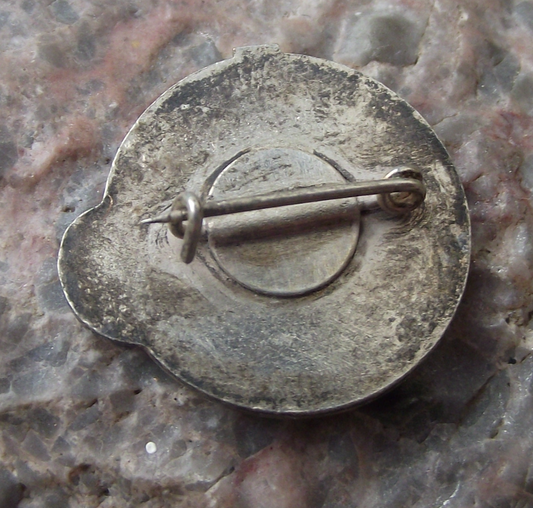 Vintage Estonia Tallinn City Waving Flying Flag Pin Badge - Badgecrazy