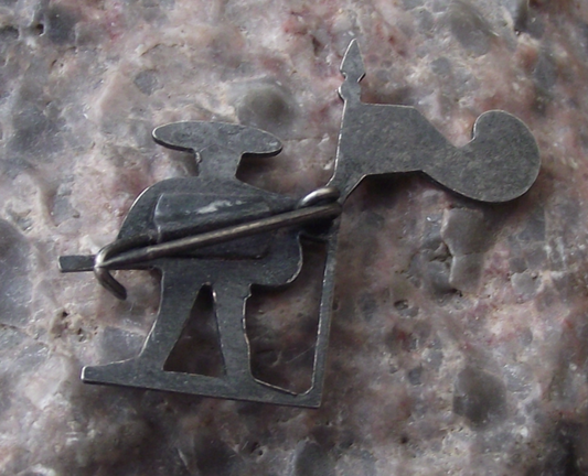 Vintage Tallinn Estonia Vana Toomas Old Thomas City Guard Pin Badge - Badgecrazy