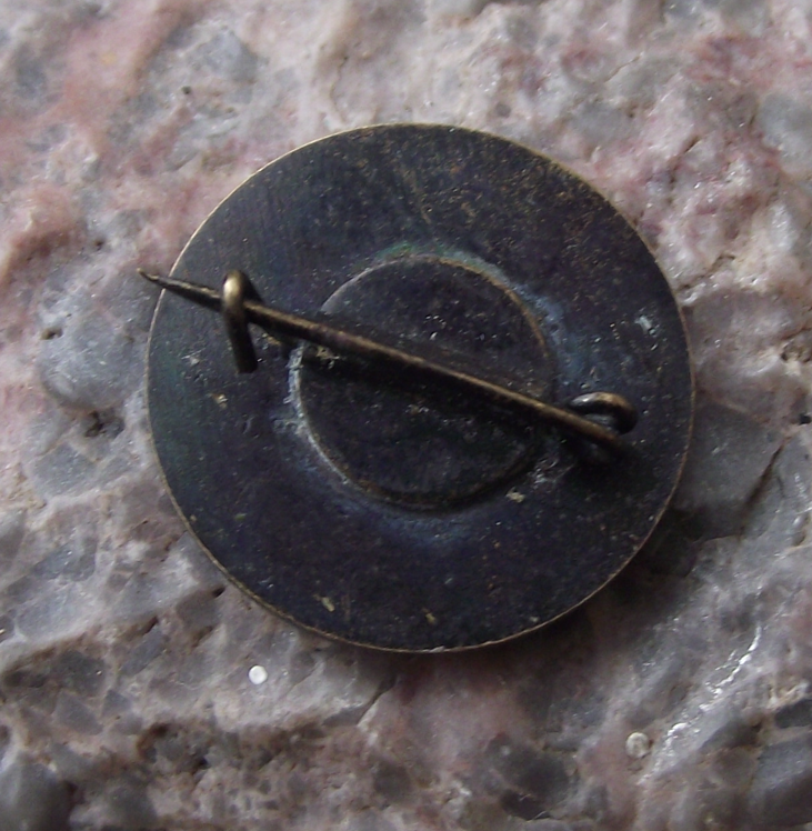 Vintage Estonia Tallinn 1154 City Formation Door Key Pin Badge