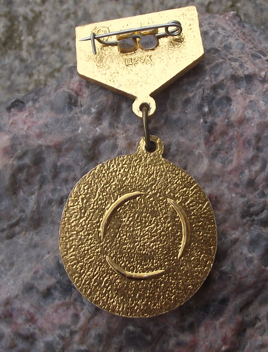 Vintage Soviet Union Anniversary of Victory WWII 2 Great War Medal Pin Badge - Badgecrazy