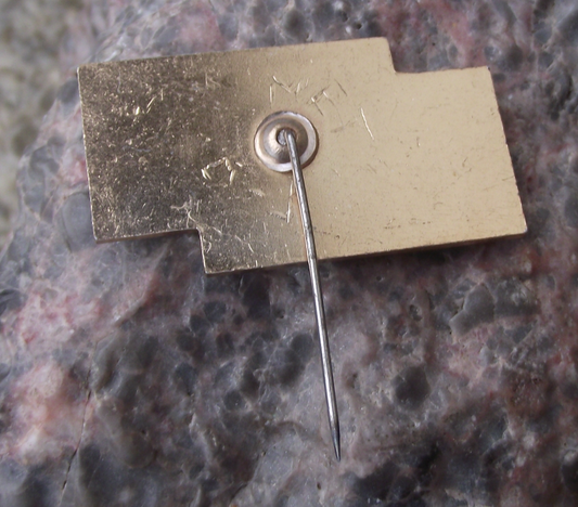 Vintage Poland MW Marynarka Wojenna Polish Navy Warship Ship Pin Badge - Badgecrazy