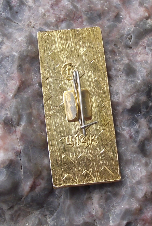 1987 Russian Battle Cruiser Aurora October Bolshevik Revolution Pin Badge