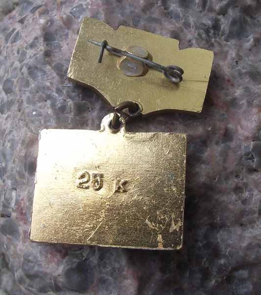 1990 Soviet Union Moldavian MSSR 40th Anniversary Medal Pin Badge - Badgecrazy