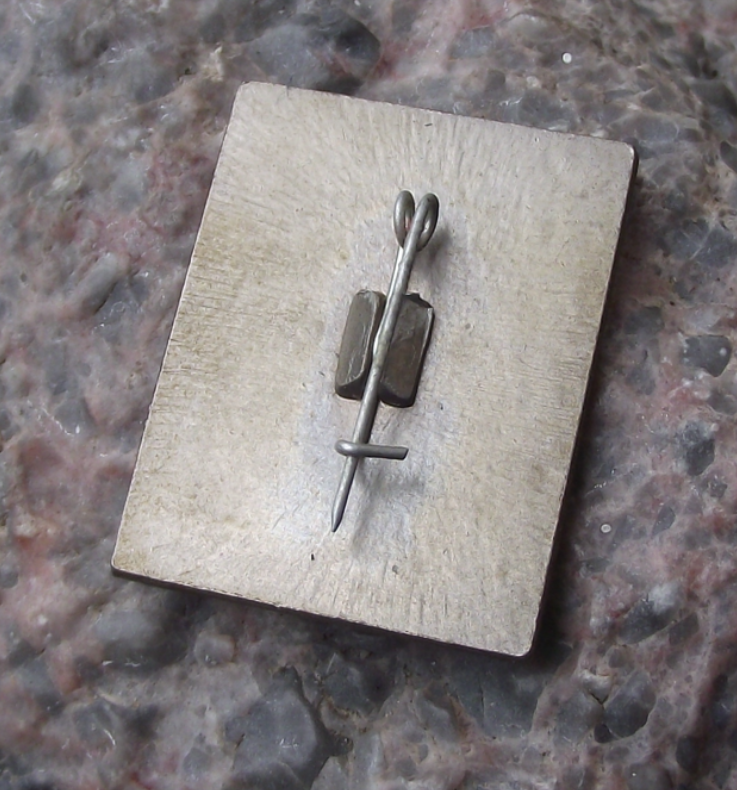 Vintage Cuba La Habana Havana Lighthouse Cuban Mirror Pin Badge