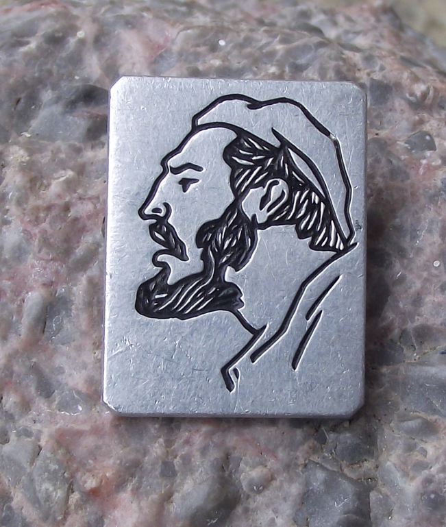 Vintage Fidel Castro Cuban Revolution President Military Beret Pin Badge