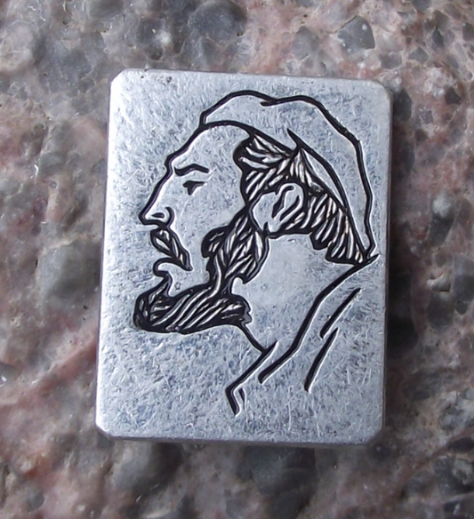 Vintage Fidel Castro Cuban Revolution President Military Beret Pin Badge