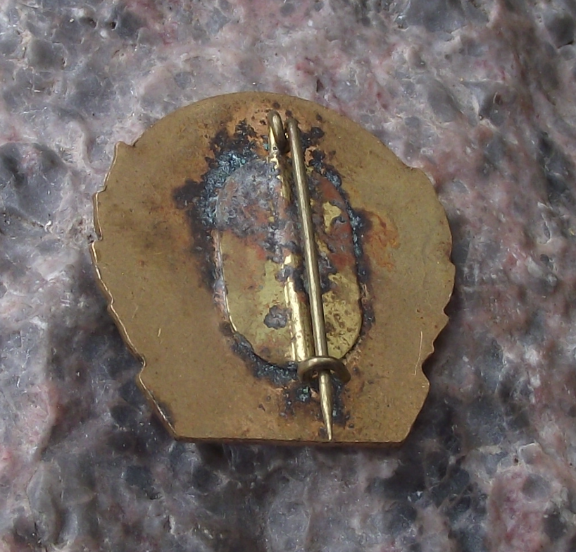 Vintage Cuba Bay of Pigs Victory Homeland or Death Slogan Dove Pin Badge