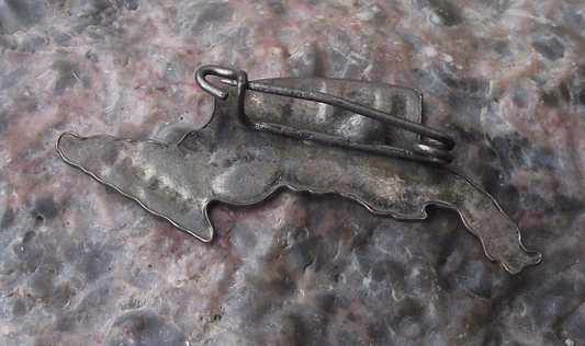 Vintage Cuba INRA Agricultural Reform Cuban Revolution Pin Badge - Badgecrazy