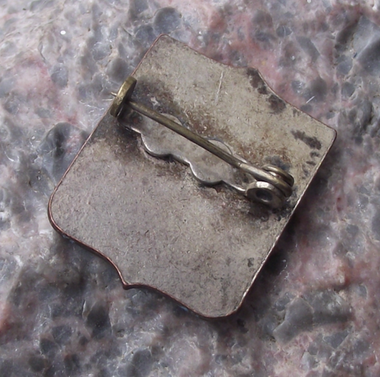 Vintage Cuban Missile Crisis 5 Puntos Points de Cuba Plan Diplomatic Pin Badge