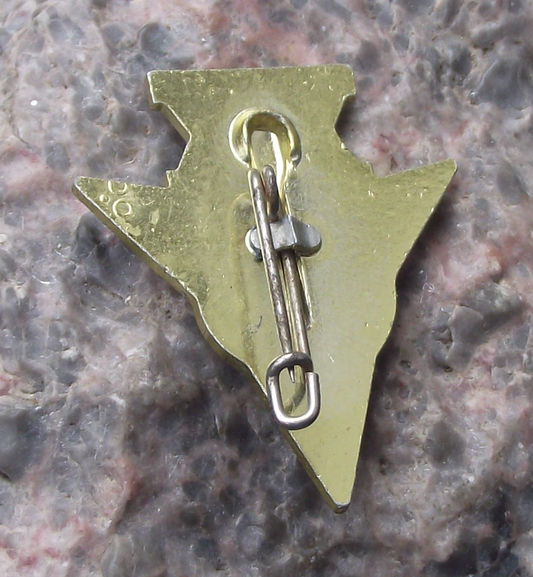 1960s Cuban Cuba Anti Fascist 30th Anniversary Pin Badge