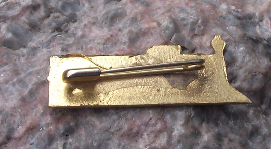 Vintage INIT Train Cuba Ministry of Tourism Cuban Revolution Pin Badge