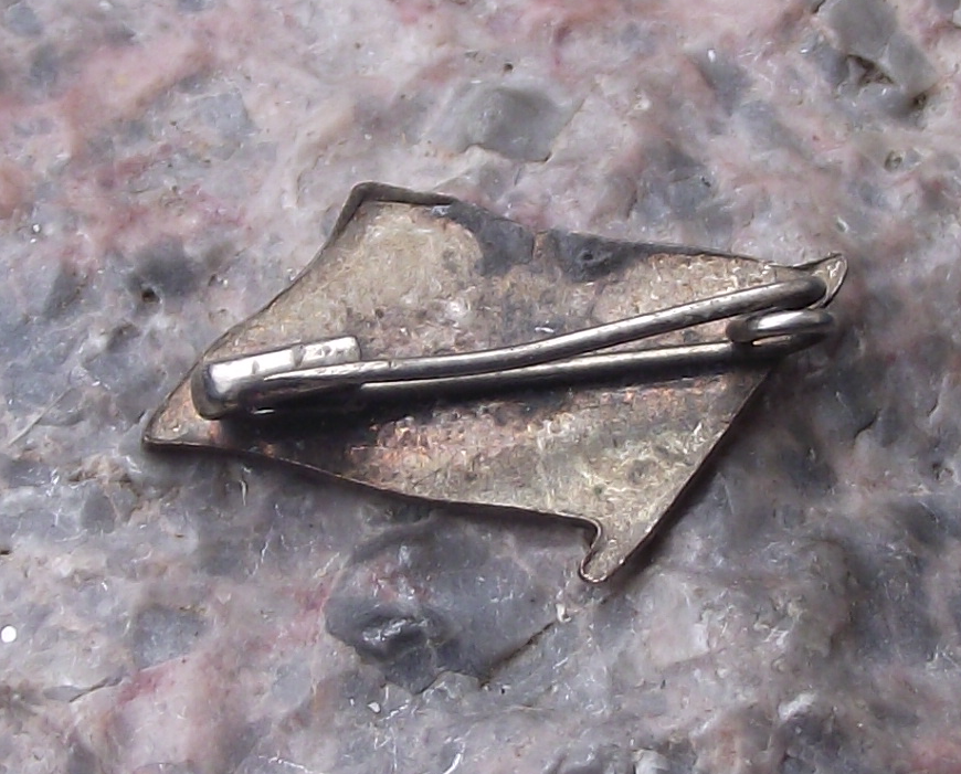 Vintage Cuba National Flag Bandera Nacional de Cuba Cuban Pin Badge