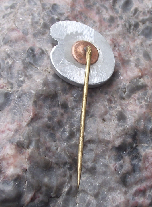 1965 Cuba Cuban 6th Anniversary Fidel Castro Pin Badge
