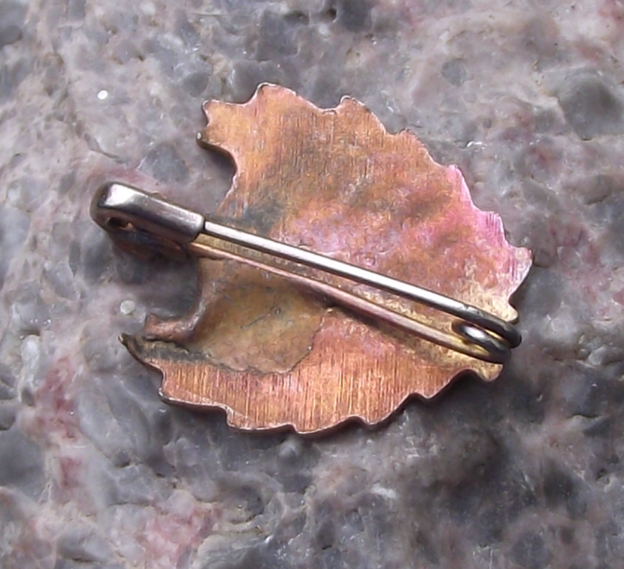 Vintage Cuba National Emblem Fasces Shield Cuban Revolution Pin Badge