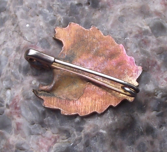 Vintage Cuba National Emblem Fasces Shield Cuban Revolution Pin Badge