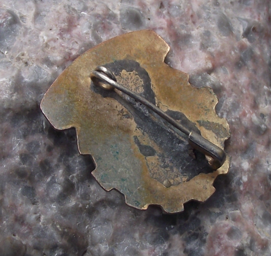Vintage Cuba Trade Union of Medical Workers SNTM Cuban Pin Badge