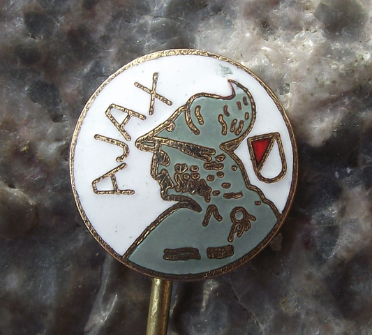Vintage AFC Ajax Football Club Soccer Pin Badge - Badgecrazy