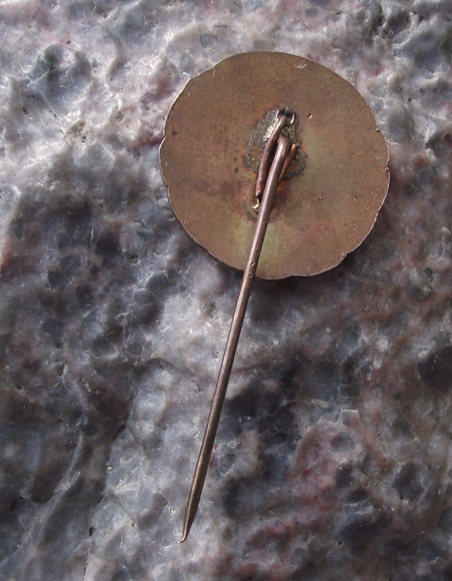 1955 Sparta Luban Poland Football Team 10th Anniversary Pin Badge - Badgecrazy