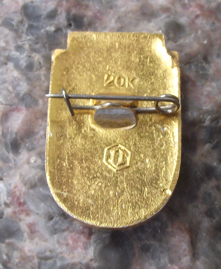 Vintage FC Spartak Moscow Football Champions Russia Soccer Ball Pin Badge