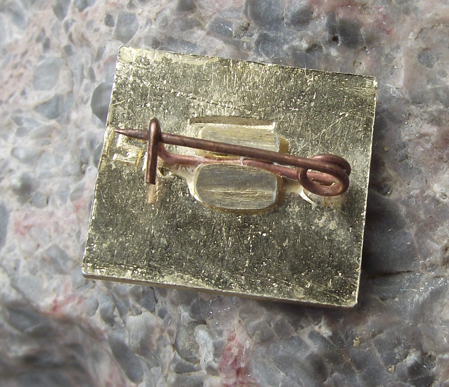 1968 Soviet 70th Anniversary of First Russian Football Match Pin Badge