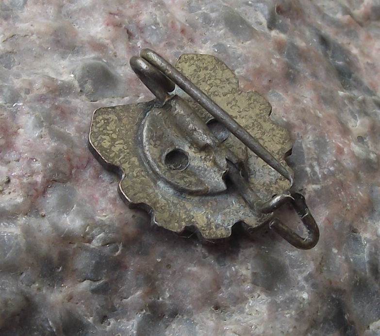 Vintage BSG Motor East Germany GDR DDR Football Soccer Team Pin Badge