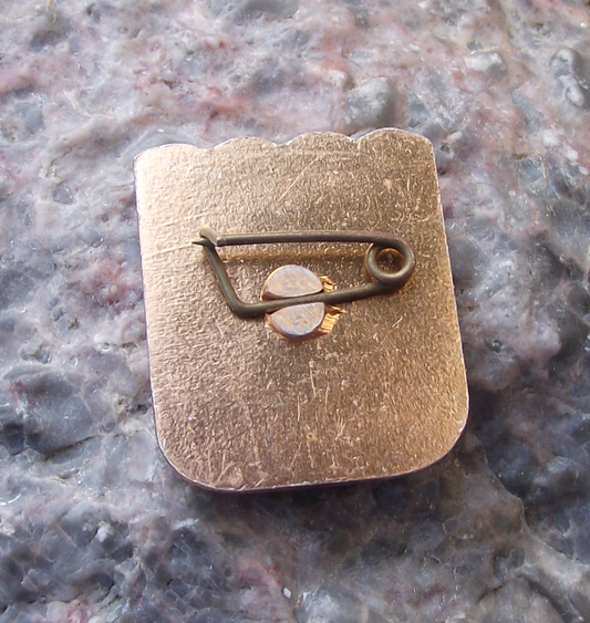 Vintage Bulgaria Black Sea Resort Burgas Sailing Ship Yacht Boat Lighthouse Pin Badge - Badgecrazy