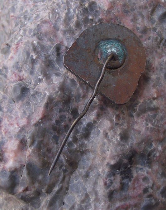 Vintage Latvia Riga to Sigulda Restaurant Senite Cultural Monument Pin Badge - Badgecrazy