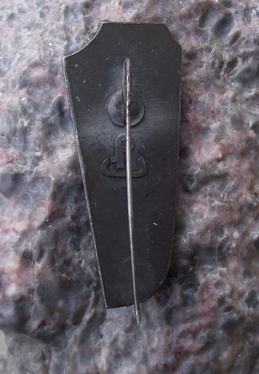 1967 Yerevan 70th Anniversary of Yeghishe Charents Armenian Poet Pin Badge