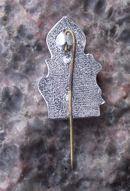 Vintage Samarkand Uzbekistan Mausoleum of Amir Temur Pin Badge - Badgecrazy