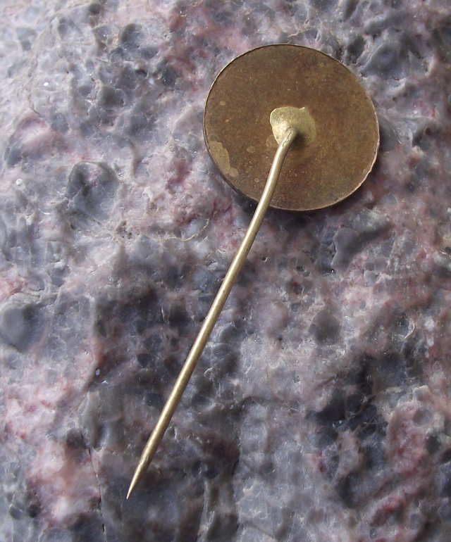 Vintage Johnnie Walker Whiskey Man with Top Hat and Cane Logo Pin Badge