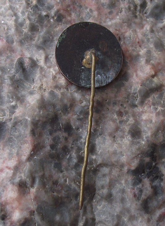 Vintage Lithuania Kaunus Lithuanian Pin Badge