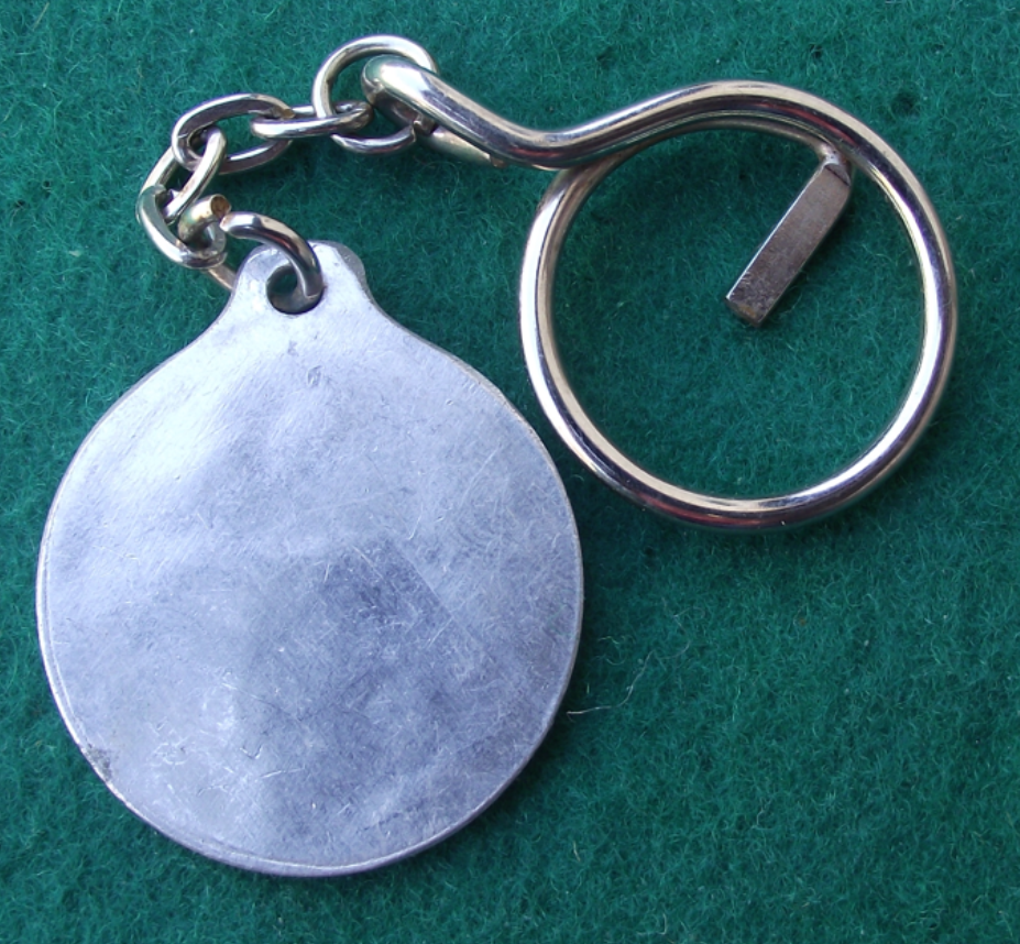 Vintage Emporer Napoleon Souvenir Keychain Keyring
