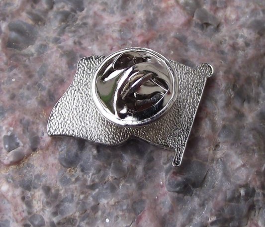 Modern Czech National Flag Czechia Czechoslovakia Pin Badge - Badgecrazy