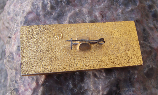 Vintage Soviet World War 2 Battleship October Revolution Pin Badge - Badgecrazy