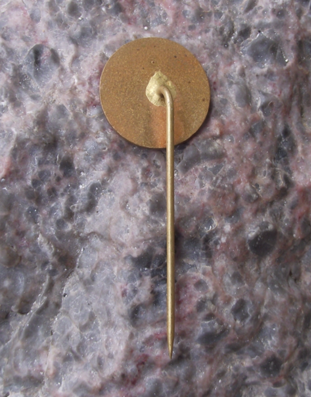 Vintage Vecernicek Czech Cultural Icon Rumcajs Wife Manka Cartoon Pin Badge