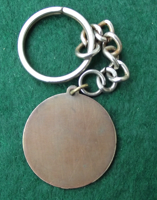 Vintage Legendary Seal of Solomon Mystical Good Luck Keychain Keyring