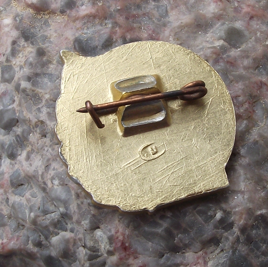 1961 Vostok 1 Yuri Gagarin Space Rocket over Moscow Kremlin Pin Badge - Badgecrazy