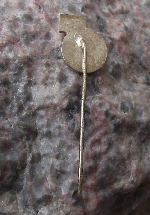1969 Apollo 11 Moon Landing Armstrong Aldrin and the other one Eagle Pin Badge